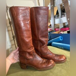 Women’s frye boots vintage brown size 8